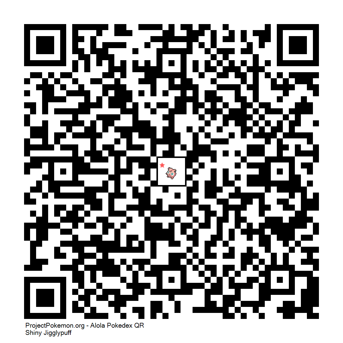 Cdigo QR de Jigglypuff variocolor